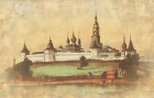 Вид Новоспасского монастыря